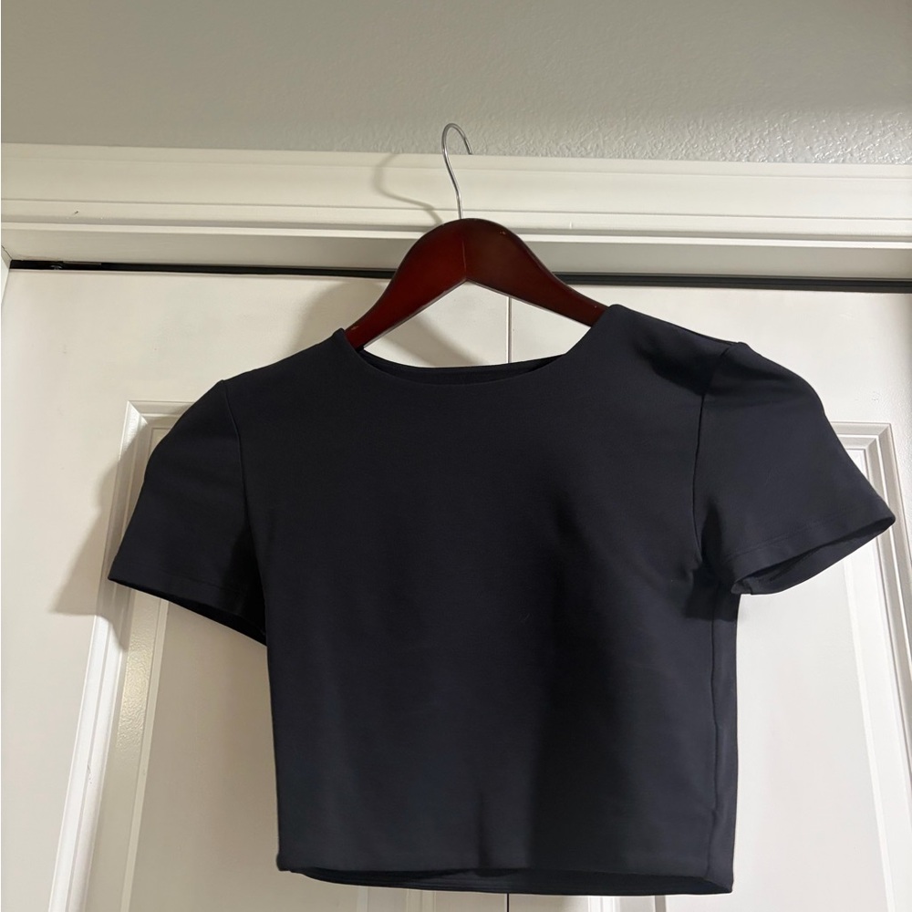 Babaton Black Women's Crop Top